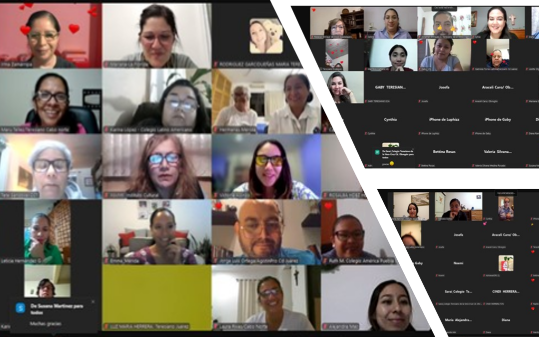 Reunión virtual con docentes